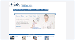 Desktop Screenshot of medicalequipmentservices.net